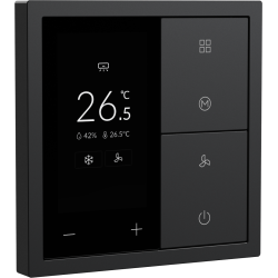 Xelent Series Thermostat Panel - Charcoal Gray