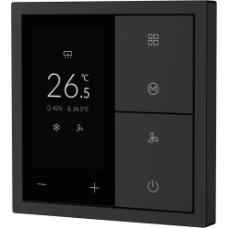 Xelent Series Thermostat Panel - Charcoal Gray