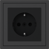 Xelent Series EU Socket - Charcoal Gray