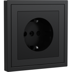 Xelent Series EU Socket - Charcoal Gray