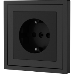 Xelent Series EU Socket - Charcoal Gray