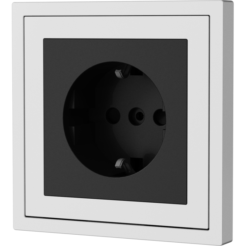Xelent Series EU Socket - Ivory White