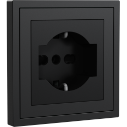 Xelent Series Italy Socket - Charcoal Gray