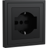 Xelent Series Italy Socket - Charcoal Gray
