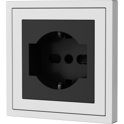 Xelent Series Italy Socket - Ivory White