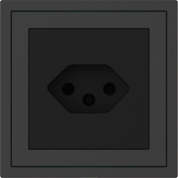 Xelent Series Svizzera Socket - Charcoal Gray