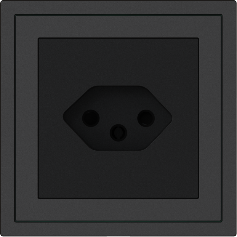 Xelent Series Svizzera Socket - Charcoal Gray