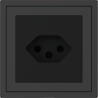 Xelent Series Svizzera Socket - Charcoal Gray
