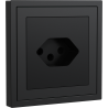 Xelent Series Svizzera Socket - Charcoal Gray
