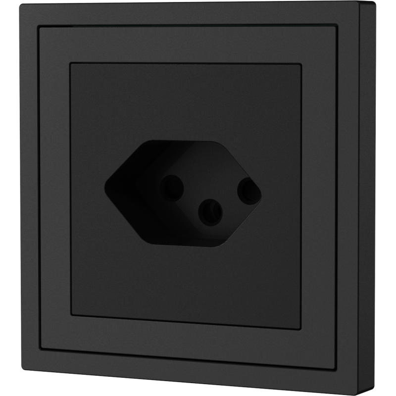 Xelent Series Svizzera Socket - Charcoal Gray