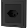 Xelent Series Svizzera Socket - Charcoal Gray