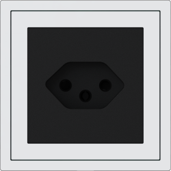 Xelent Series Svizzera Socket - Ivory White