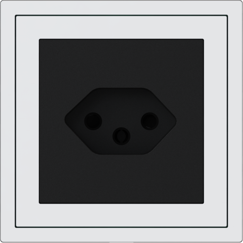 Xelent Series Svizzera Socket - Ivory White