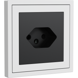 Xelent Series Svizzera Socket - Ivory White