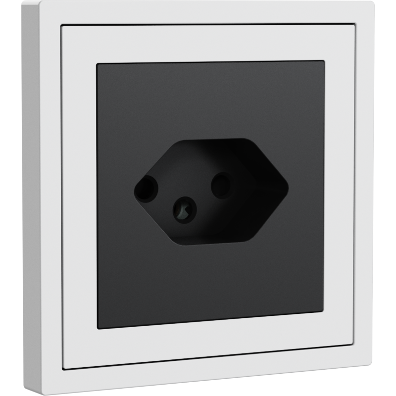Xelent Series Svizzera Socket - Ivory White