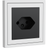 Xelent Series Svizzera Socket - Ivory White