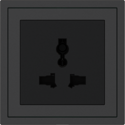Xelent Series Universal Socket - Charcoal Gray
