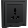 Xelent Series Universal Socket - Charcoal Gray