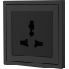 Xelent Series Universal Socket - Charcoal Gray
