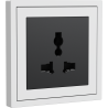 Xelent Series Universal Socket - Ivory White