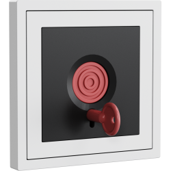 Xelent Series Emergency Panel - Ivory White