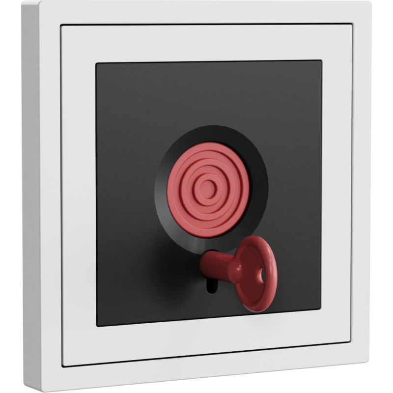 Xelent Series Emergency Panel - Ivory White