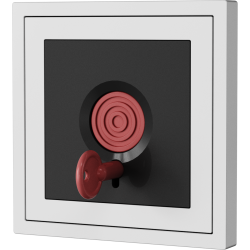 Xelent Series Emergency Panel - Ivory White