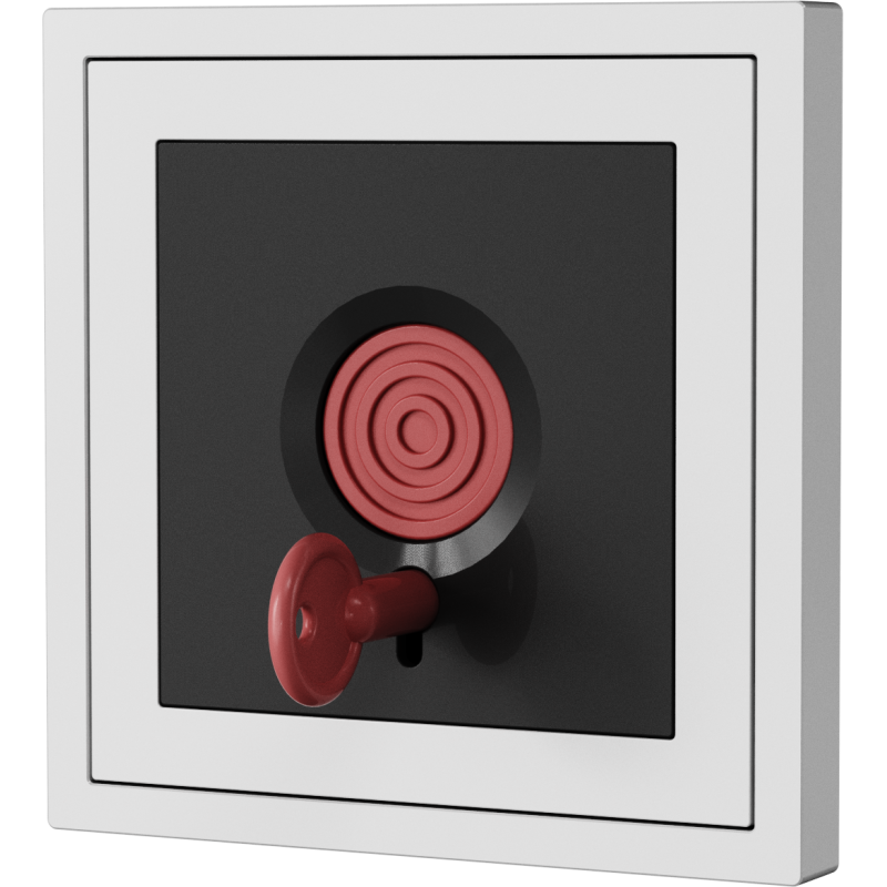 Xelent Series Emergency Panel - Ivory White