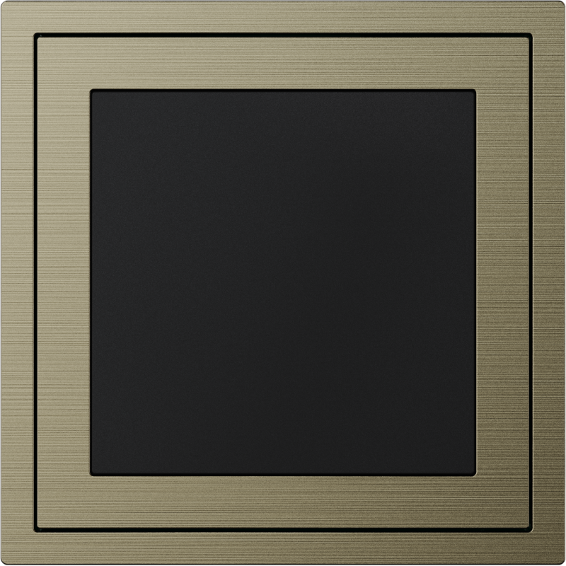 Xelent Series Blank Panel Brushed Aluminium - Antique Bronze