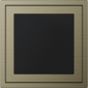 Xelent Series Blank Panel Brushed Aluminium - Antique Bronze
