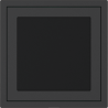 Xelent Series Blank Panel - Charcoal Gray
