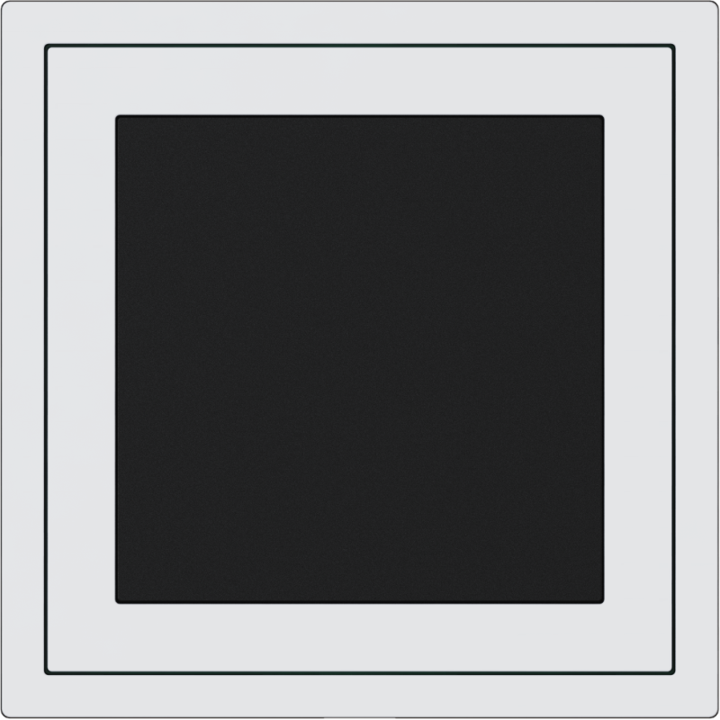 Xelent Series Blank Panel - Ivory White