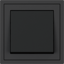 Xelent Series 1 Button Rocker Switch - Charcoal Gray
