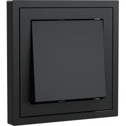 Xelent Series 1 Button Rocker Switch - Charcoal Gray