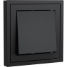 Xelent Series 1 Button Rocker Switch - Charcoal Gray