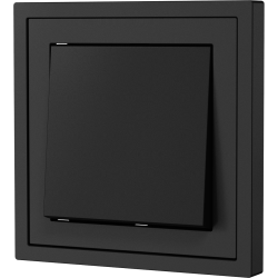 Xelent Series 1 Button Rocker Switch - Charcoal Gray