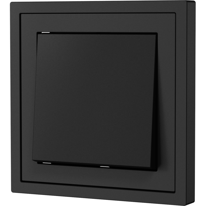 Xelent Series 1 Button Rocker Switch - Charcoal Gray