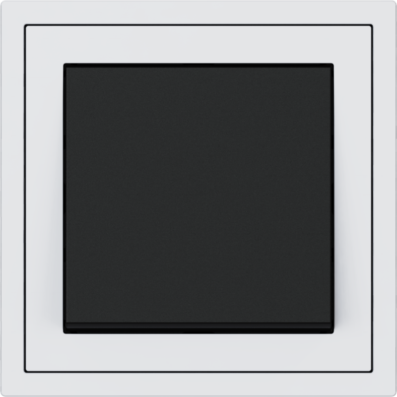 Xelent Series 1 Button Rocker Switch - Ivory White