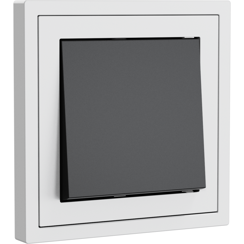 Xelent Series 1 Button Rocker Switch - Ivory White