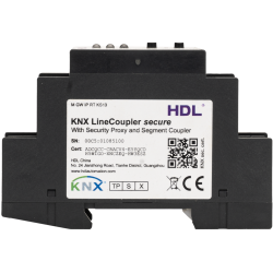 KNX Line Coupler secure, With Security Proxy and Segment Coupler