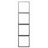 Tile Series 4 Gang Panel Frame 2.1 Vertical - Ash Gray