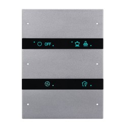Granite Series 6 Buttons Smart Panel US - Space Gray