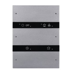 Granite Series 6 Buttons Smart Panel US - Space Gray