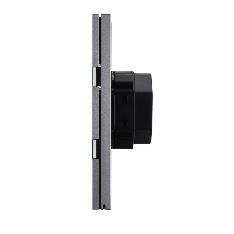 Granite Series 6 Buttons Smart Panel US - Space Gray